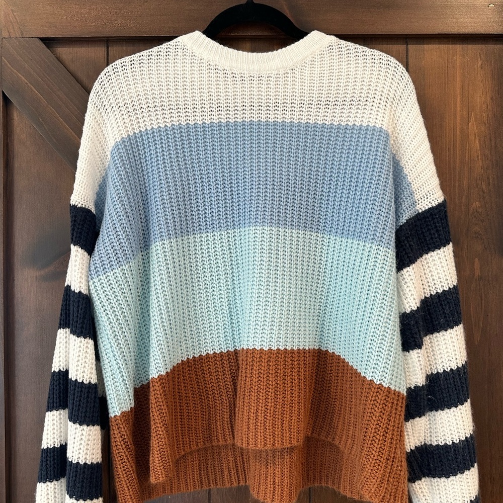 Striped Knit Sweater - Picture 2 of 3